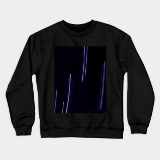 Purple blurred lights Crewneck Sweatshirt